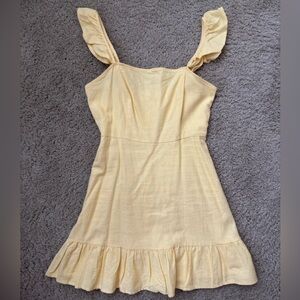 Light yellow dress size small
